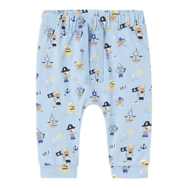 Name It baby jongens broek FOBUS Chambray Blue