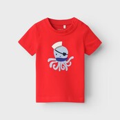 Name It baby jongens T-shirt FULAR Fiery Red