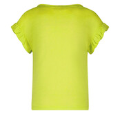 Like Flo meisjes metallic T-shirt Lime
