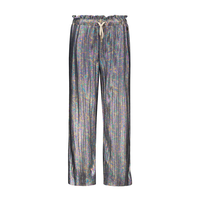 Like Flo meisjes metallic plisse broek Oil