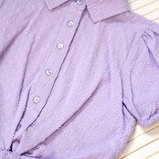 B.Nosy meisjes Vajenne knot blouse Lt Lavender