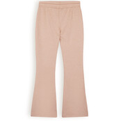 NoBell' Meisjes Sady Melange Rib Flared broek Rosy Sand