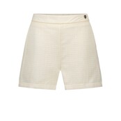 Le Chic meisjes kids DUTTI summer tweed korte broek Off White