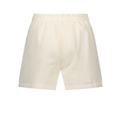 Le Chic meisjes kids DUTTI summer tweed korte broek Off White