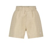 Le Chic meisjes mini DWASY summer tweed korte broek Light Cappuccino