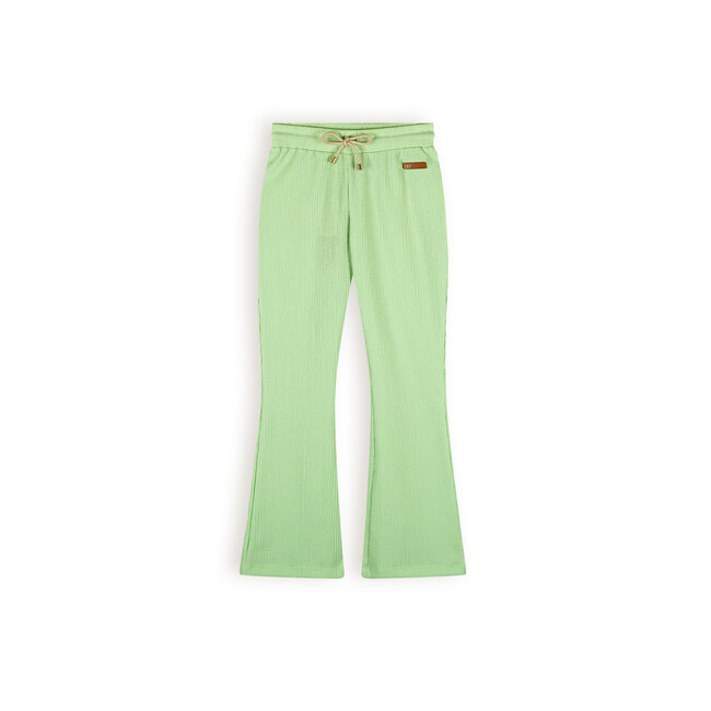 NoNo Sady Flared Fancy Jersey broek Spring Meadow Green