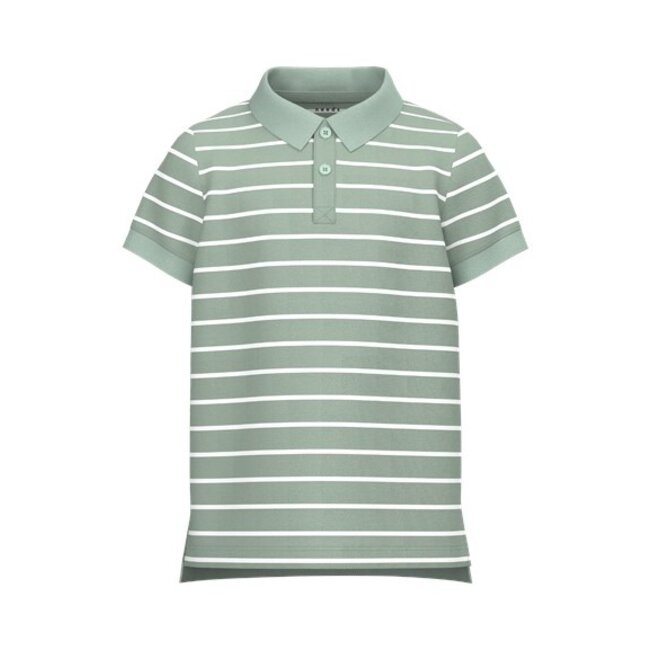 Name It mini jongens polo VOLO Silt Green Regular Fit