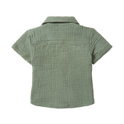 Noppies jongens Blouse Ballville Agave Green