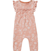 Noppies meisjes Jumpsuit Cedar sleeveless allover print Peach Beige