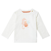 Noppies meisjes longsleeve Caroline Whisper White