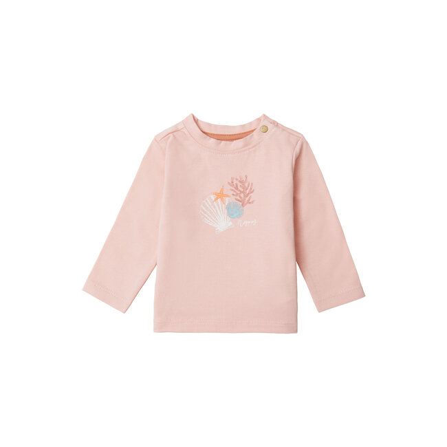 Noppies meisjes longsleeve Caroline Peach Beige