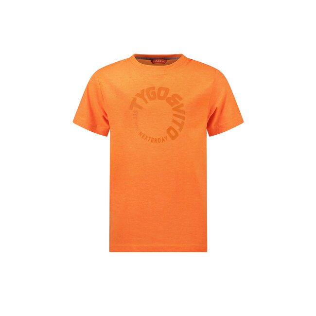 TYGO&vito T-shirt James Neon Orange