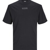 Jack&Jones jongens T-Shirt ALTITUDE Black Standard Fit