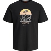 Jack&Jones jongens T-Shirt CASEY Black Standard Fit