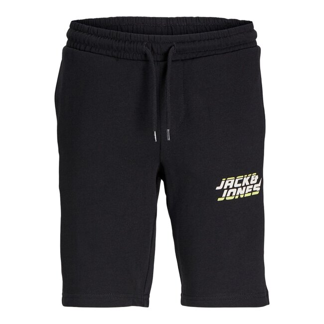 Jack&Jones jongens korte broek KAPPER Black Regular Fit