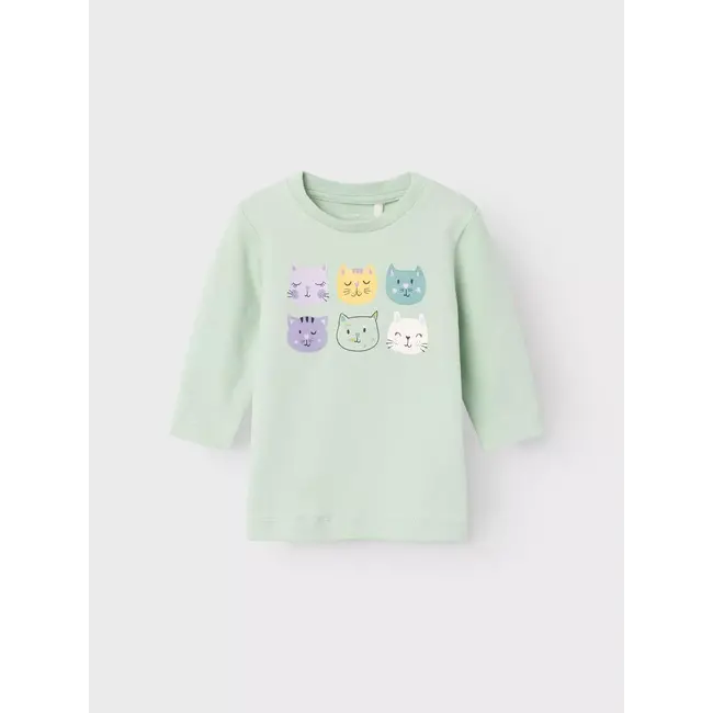 Name It baby meisjes longsleeve DASSEL Silt Green