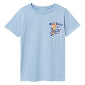 Name It kids jongens T-shirt VELIX Chambray Blue Surf Regular Fit