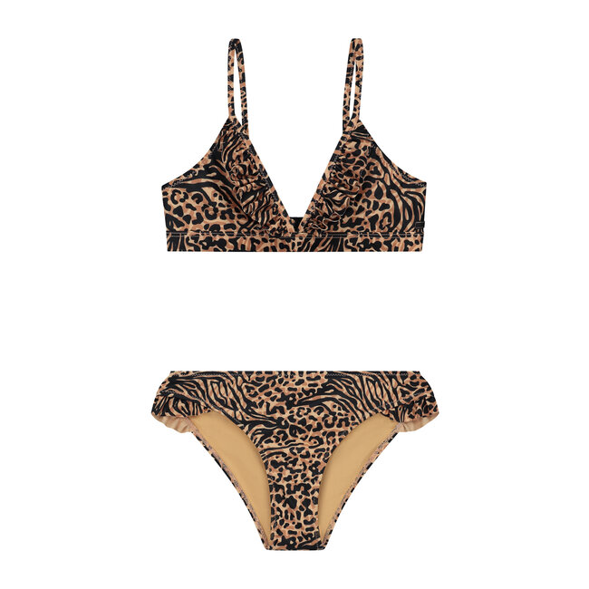 Shiwi meisjes BLAKE bikini mixed animal beige mixed animal