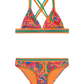 Shiwi meisjes LUNA bikini groovy love orange sun groovy love