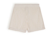 NoBell' Meisjes Silla Crochet Knit Short Pearled Ivory