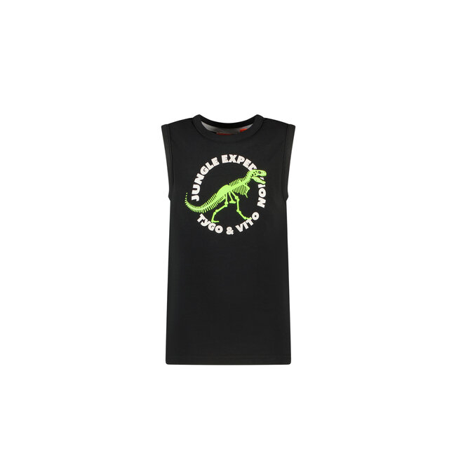 TYGO&vito Singlet Daan Black