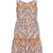 ONLY meisjes jurk NOVA Sachet Pink 520 Craft Zigzag Regular Fit