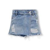 ONLY meisjes broekrok TEXAS Light Blue Denim