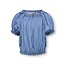 ONLY ONLY meisjes Shirt YOSHI Medium Blue Denim Cropped Fit