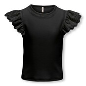 ONLY meisjes top ZENIA Black Regular Fit