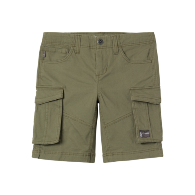 Name It kids jongens cargo short RYAN Deep Lichen Green Regular Fit