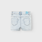 Name It mini meisjes short SALLI Light Blue Denim Slim Fit