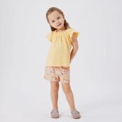 Name It mini meisjes short HISSE Jet Stream Regular Fit