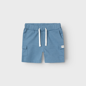 Name It mini jongens cargo short HAJDAR Provincial Blue Regular Fit