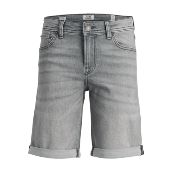 Jack&Jones jongens short RICK Grey Denim Regular Fit