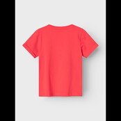 Name It mini jongens T-shirt VUX Tomato Regular Fit