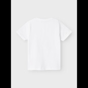 Name It mini jongens T-shirt VUX Bright White Regular Fit