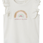 Name It baby meisjes T-shirt HOPES Jet Stream