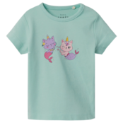 Name It baby meisjes T-shirt VUBIE Yucca Mermaids