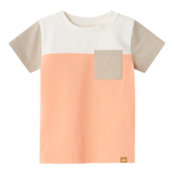 Name It baby jongens T-shirt HOLIN Papaya Punch