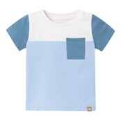 Name It baby jongens T-shirt HOLIN Chambray Blue