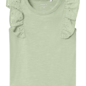Name It baby meisjes T-shirt HUBBI Silt Green