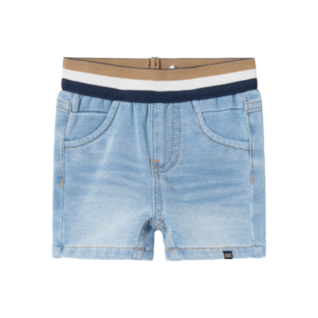 Name It baby jongens short SILAS Light Blue Denim