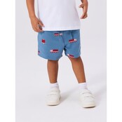 Name It mini jongens Short FOBJORN Provincial Blue Regular Fit