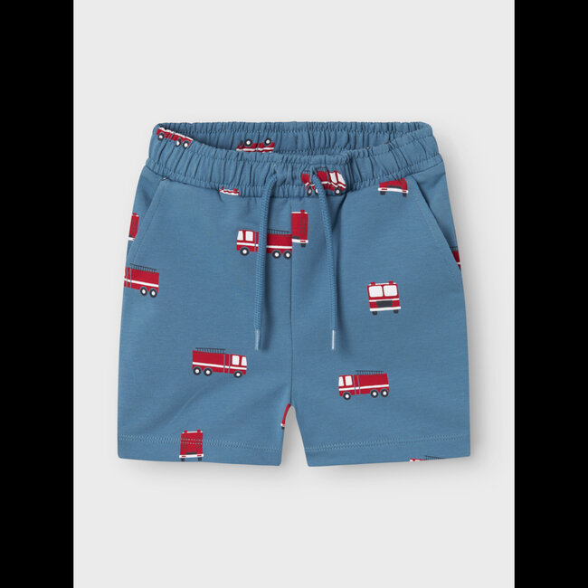 Name It mini jongens Short FOBJORN Provincial Blue Regular Fit