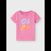 Name It mini meisjes T-shirt HANNE Wild Orchid Regular Fit