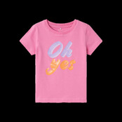 Name It mini meisjes T-shirt HANNE Wild Orchid Regular Fit