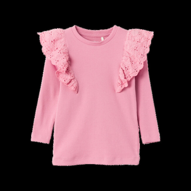 Name It mini meisjes T-shirt FINAS Cashmere Rose Regular Fit