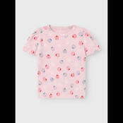 Name It mini meisjes T-shirt FAYE Parfait Pink Regular Fit