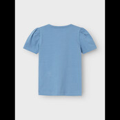 Name It mini meisjes T-shirt FAYE Coronet Blue Regular Fit