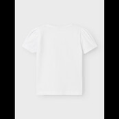 Name It mini meisjes T-shirt FAYE Bright White Regular Fit